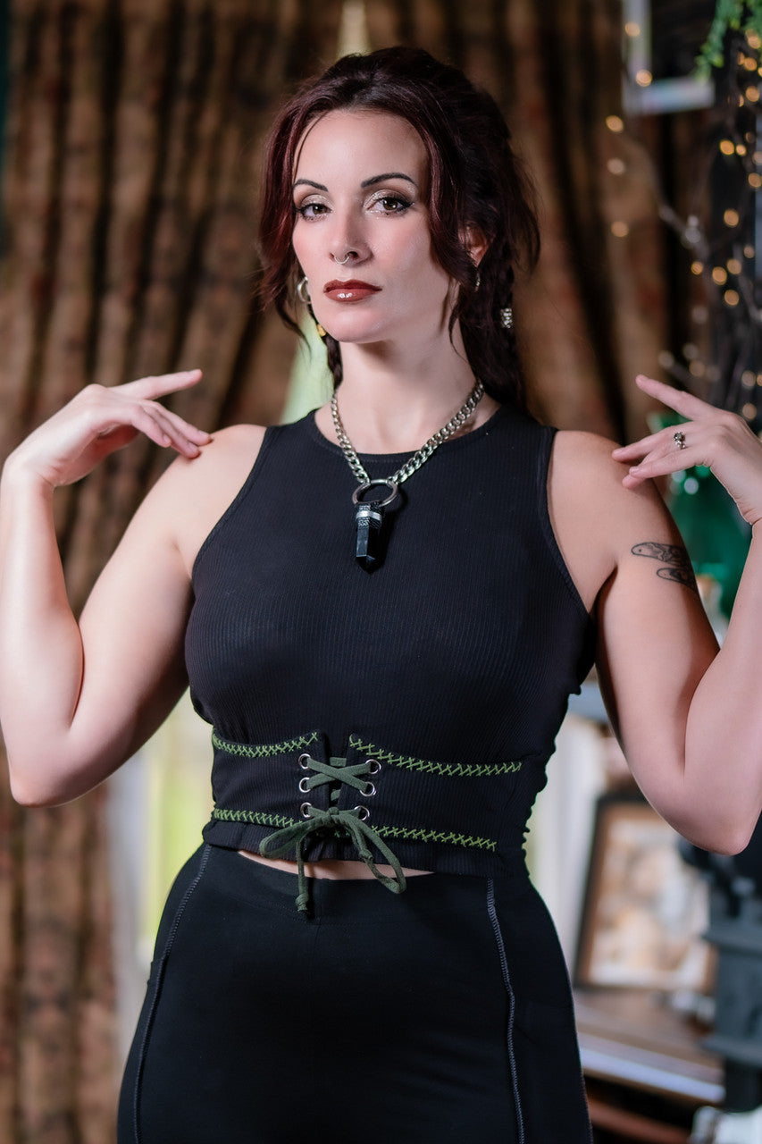 Huntress Crop Top
