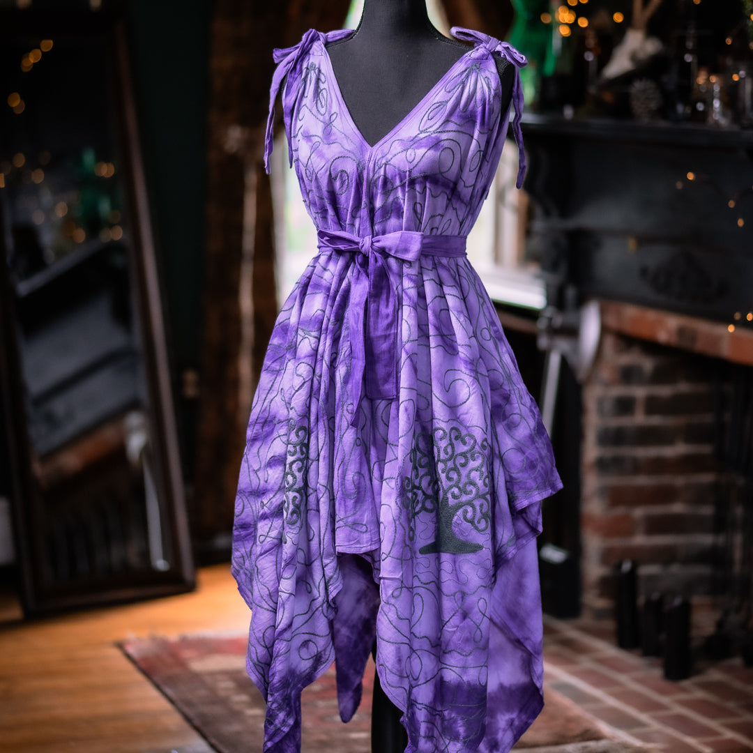 Morrigan Apron Dress: Crystal Witch Edition