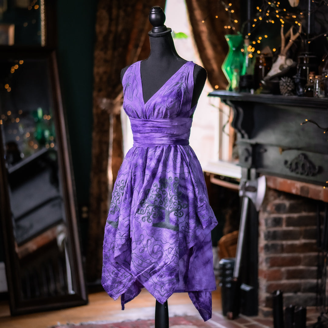 Morrigan Halter Dress: Crystal Witch Edition