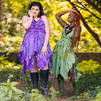 Morrigan Halter Dress: Swamp Witch Edition