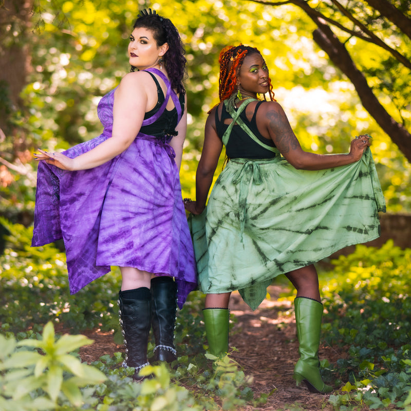 Morrigan Halter Dress: Crystal Witch Edition