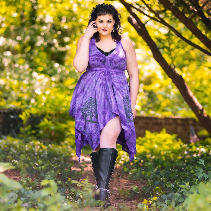 Morrigan Halter Dress: Crystal Witch Edition