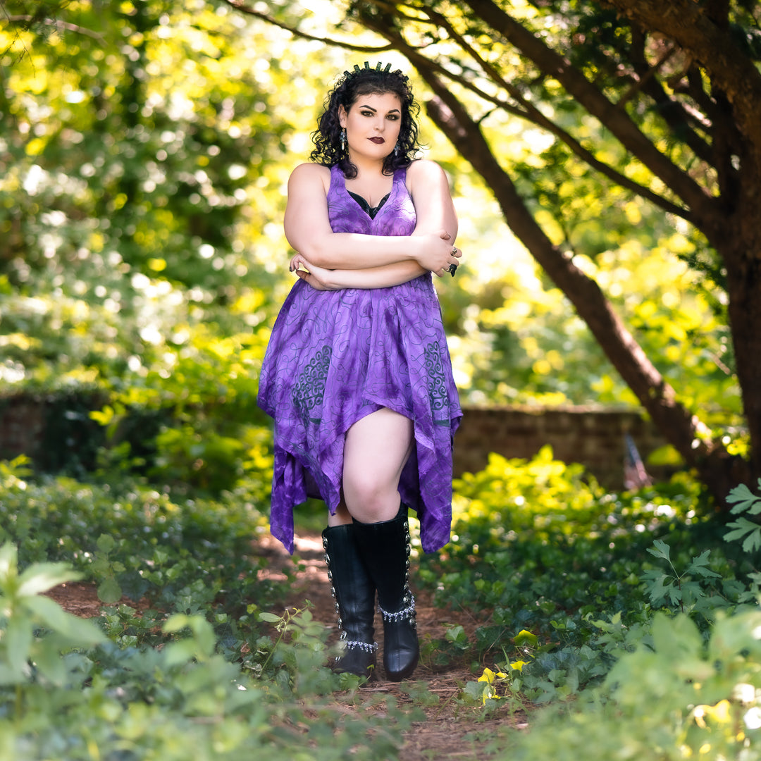 Morrigan Halter Dress: Crystal Witch Edition