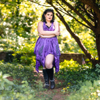 Morrigan Halter Dress: Crystal Witch Edition