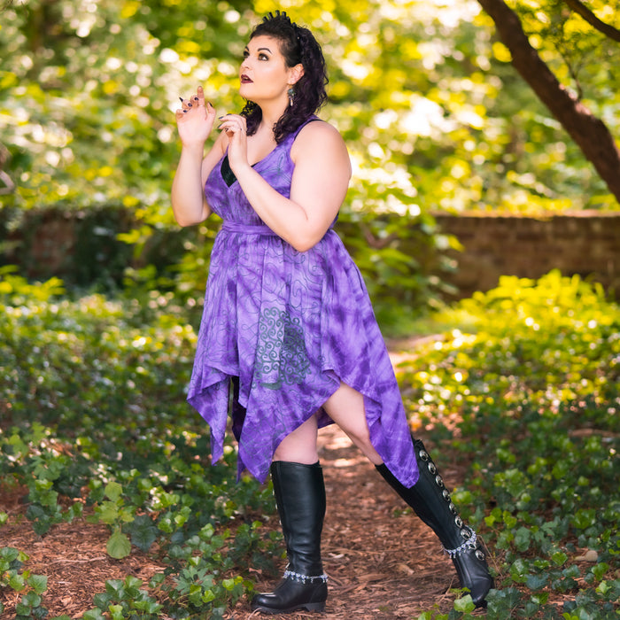 Morrigan Halter Dress: Crystal Witch Edition