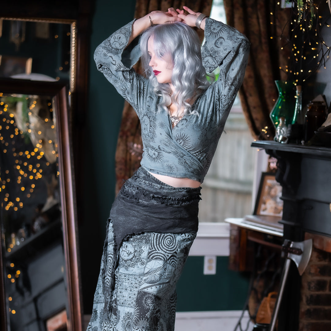 Asteria Wrap Top