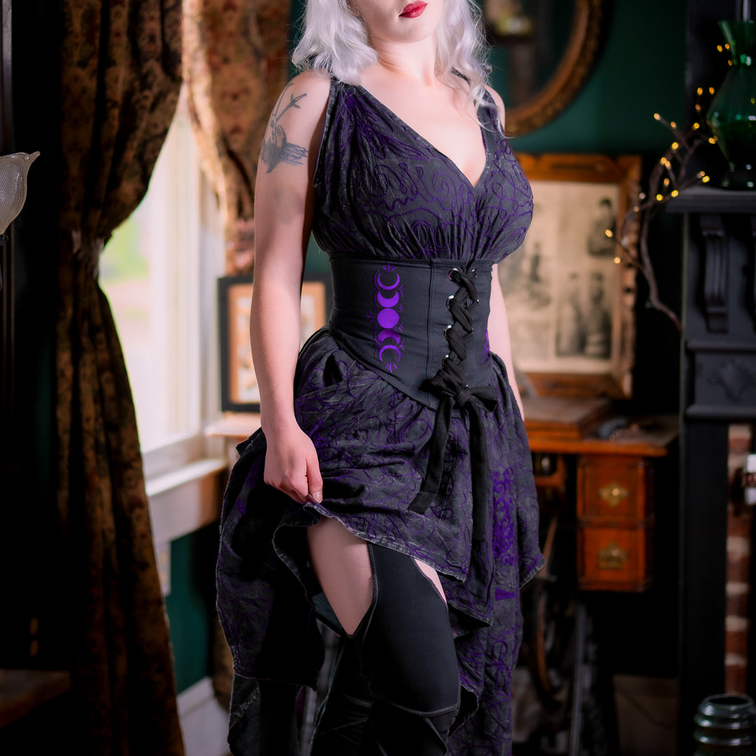 Morrigan Apron Dress