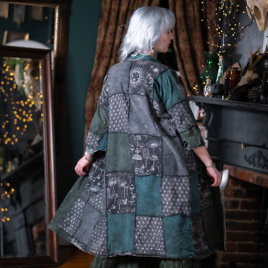 Bog Witch Patchwork Duster