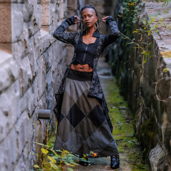 Bog Witch Patchwork Skirt