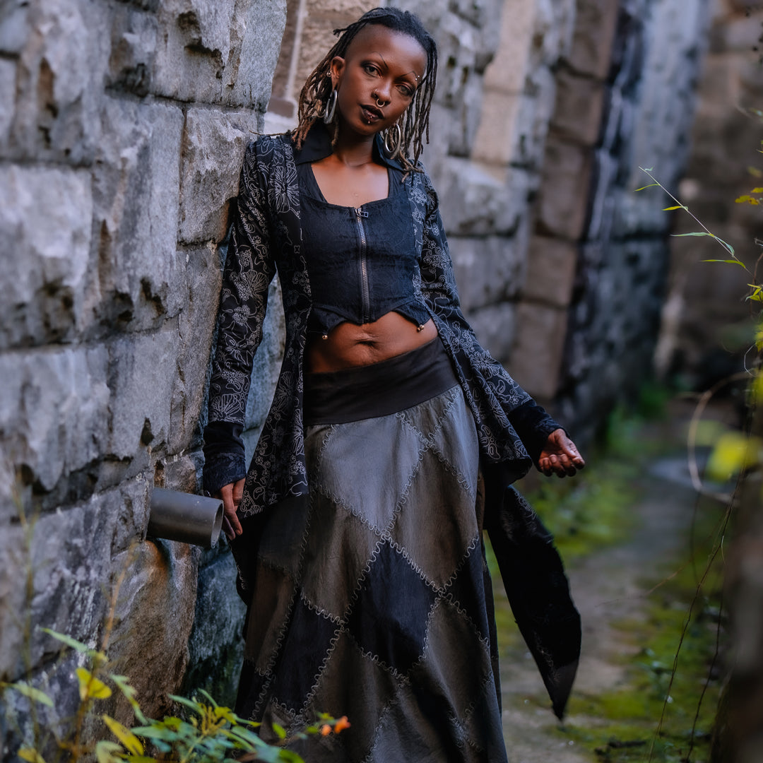 Bog Witch Patchwork Skirt
