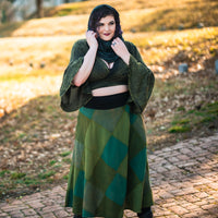 Bog Witch Patchwork Skirt