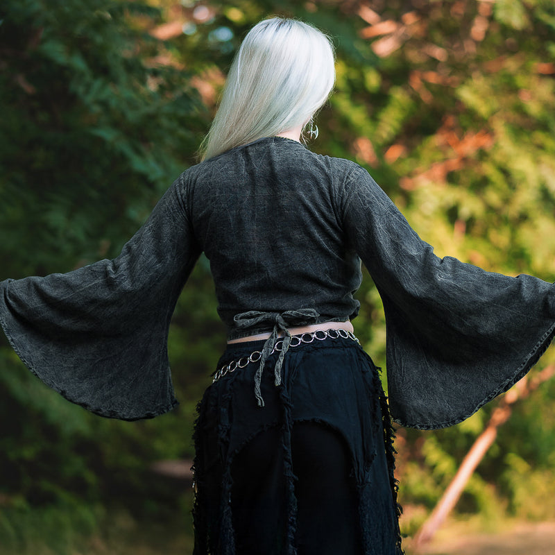 Ceridwen Wrap Top