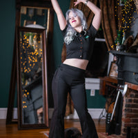 Dahlia Flare Leggings (with Pockets)