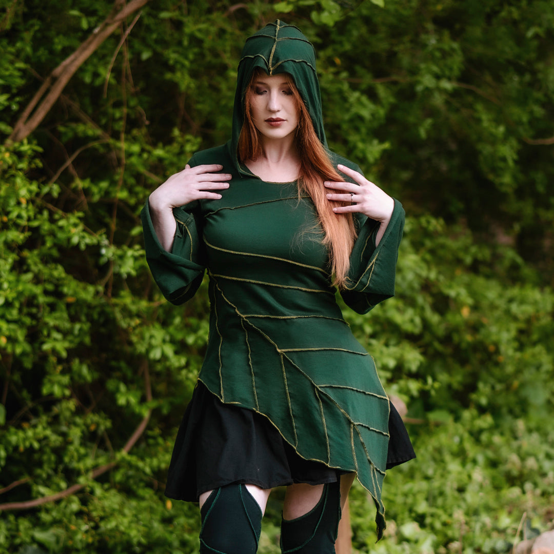 Elven Blade Hooded Shirt