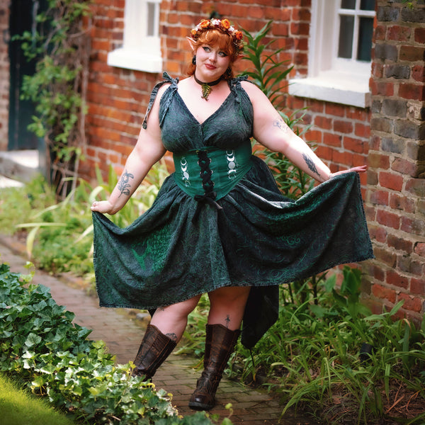 Morrigan Apron Dress