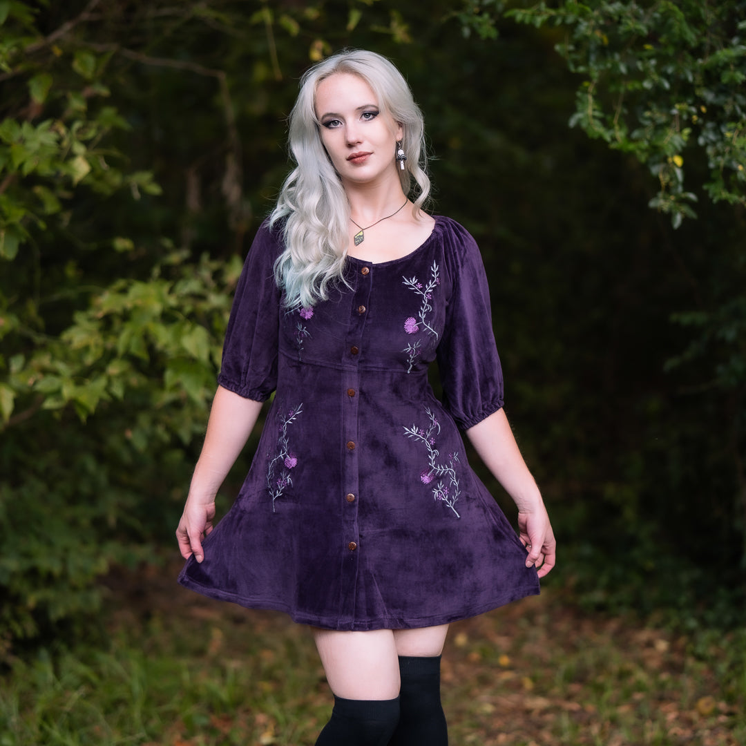 persephone dress Morilee Wedding Meet Persephone Persephone Mini Dress Purple /